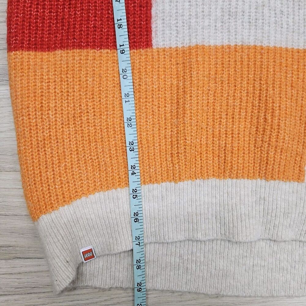 Lego Target Exclusive Sweater Womens Colorful Block Pattern Knit Small Casual - Picture 5 of 7